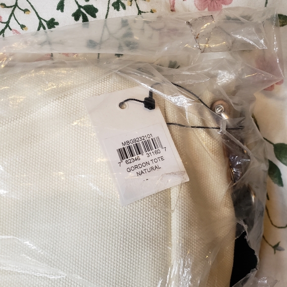 Fossil Gordon Tote in Natural (Leather & Woven) - Picture 10 of 13